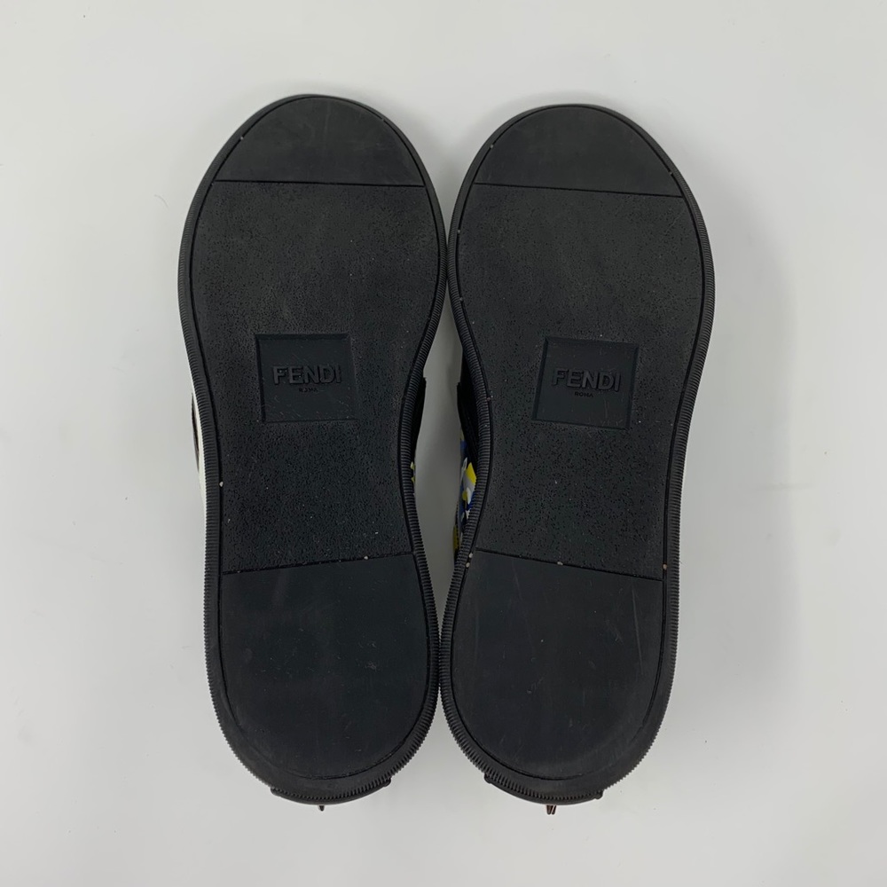 Authentic Fendi Monster Calfskin Slip-Ons - Picture 4 of 8